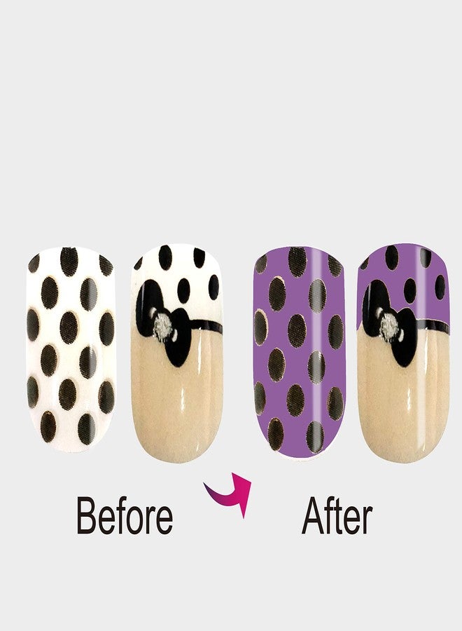 فيفاتشي فيفاس 5 عبوات 120 طرف أظافر صناعية لاصقة للأطفال (متغيرة اللون) - Image 5